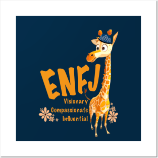 ENFJ Teacher, Giraffe Posters and Art